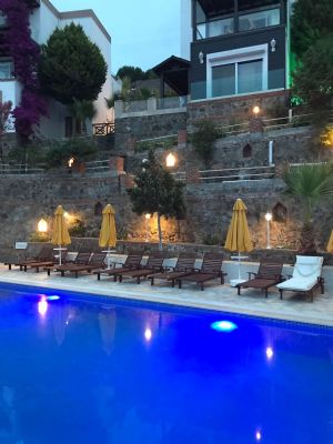 Weekly Rental Apartment with Common Swimming Pool in Yalikavak-Bodrum  Evodak-Elegant 3